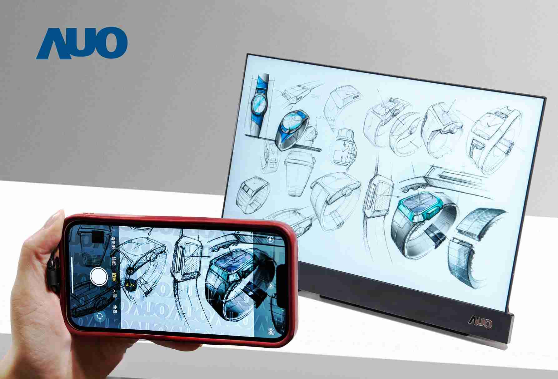 PA直营16吋防窥显示器，，，采用人眼无法察觉、、、、相机拍摄时才显现的隐藏式水印技术，，，，未来可结合AI镜头侦测周围环境，，，，实时开启或关闭水印，，，大幅提升在公共场域使用显示器的安全性